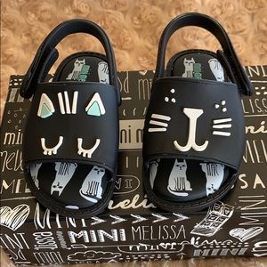 Mini Melissa Mia + Fabula Sandals